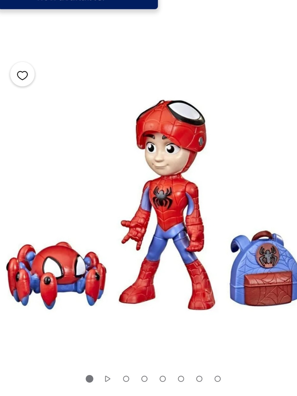 Marvel Spidey and His Amazing Friends Hero Reveal Figure Toy Set